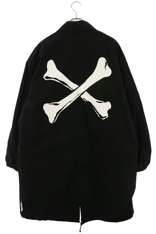 WTAPS 242WVDT-JKM03 Cotton Smock Coat Black Size 4