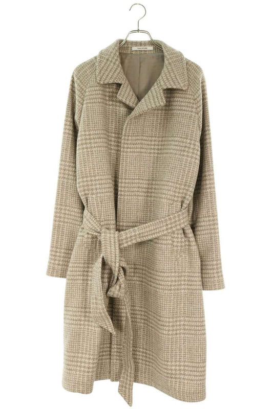 TAGLIATORE SALOMON S Belted Wool Balmacaan Coat Size 50