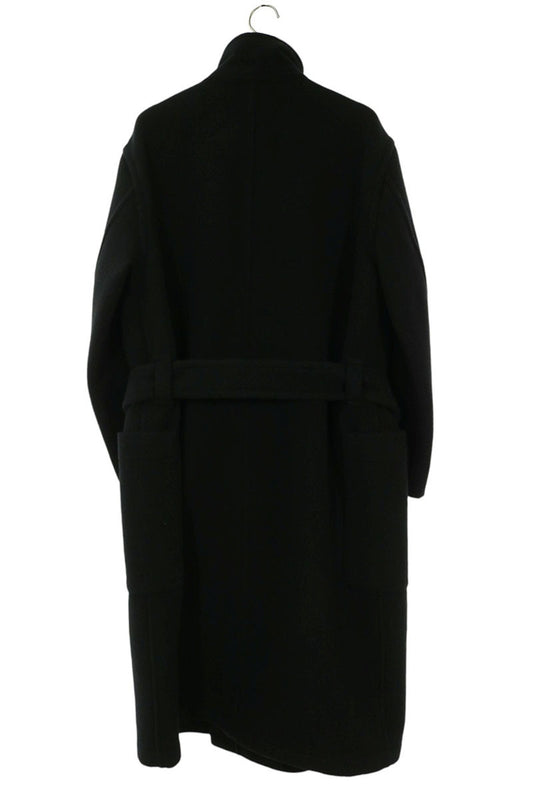 LEMAIRE Wool Wrap Coat Black Size XXS