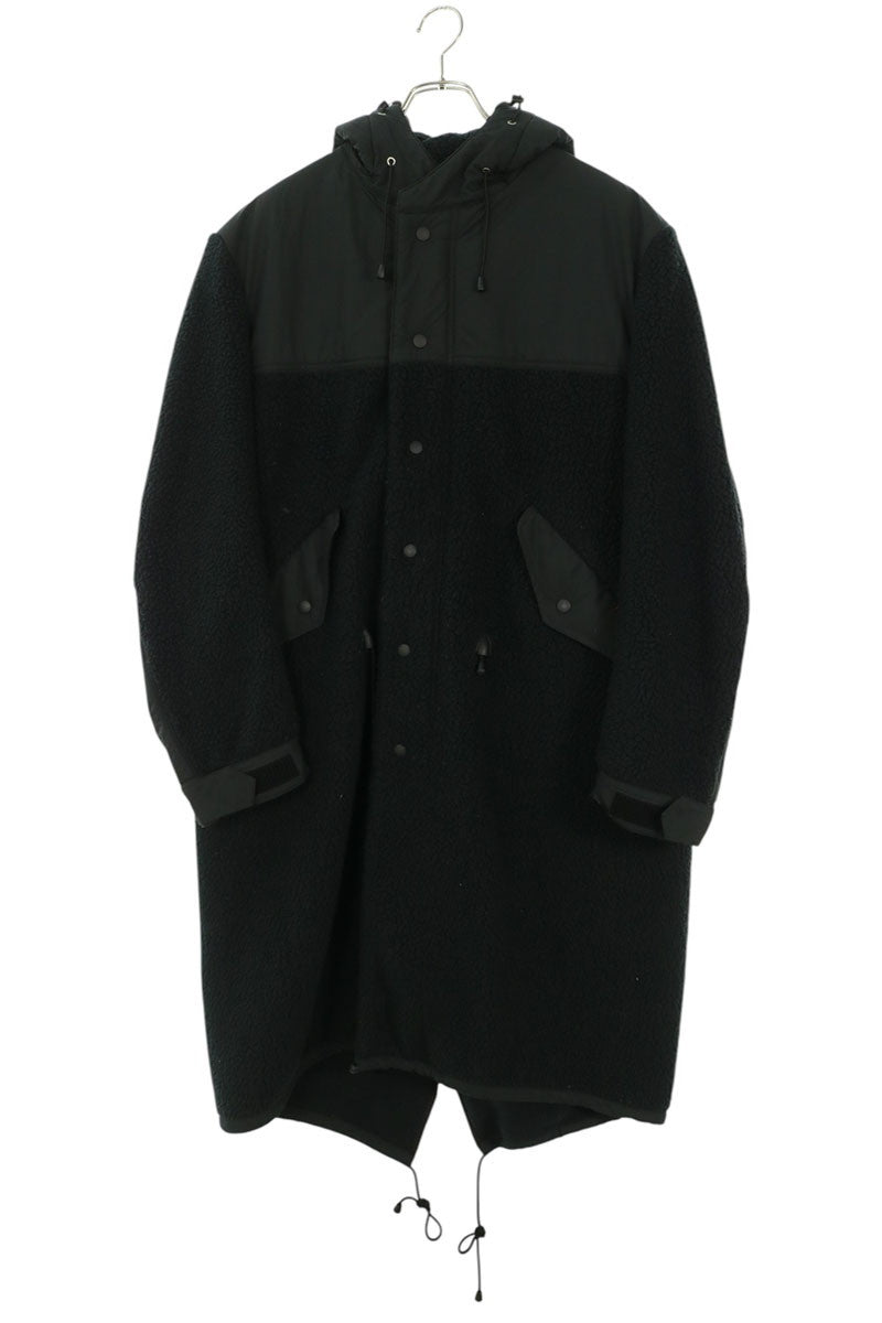 COMME des GARCONS HOMME 21AW Polartec Boa Coat Black Size M