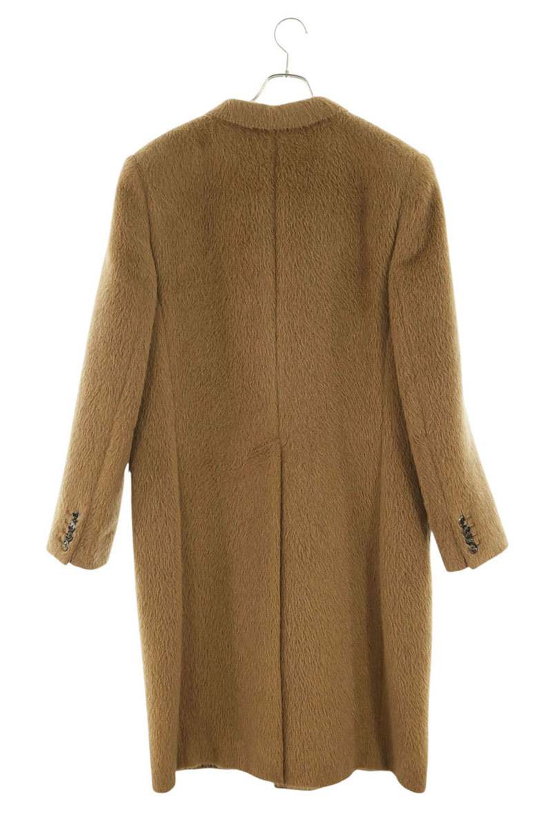 CELINE 20AW Alpaca Wool Double Breasted Coat Size 50
