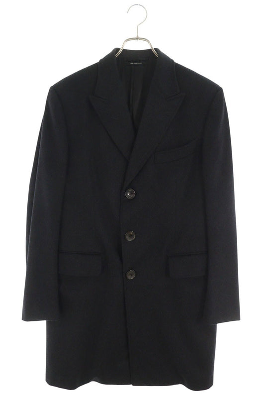 TOMFORD Cashmere Chesterfield Overcoat Gray Coat Size 50R