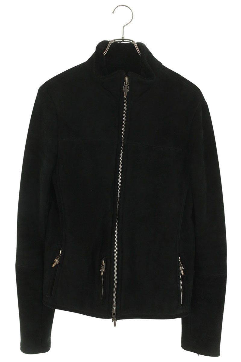 Chrome Hearts Dagger Zip Mouton Jacket Multi Size S