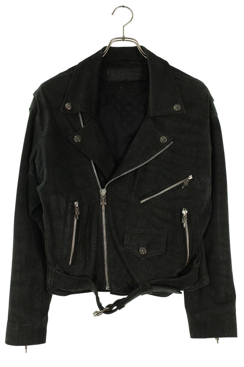Chrome Hearts JJ DEAN Destroy Leather Jacket Multi Size S