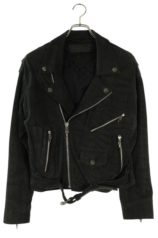 Chrome Hearts JJ DEAN Destroy Leather Jacket Multi Size S
