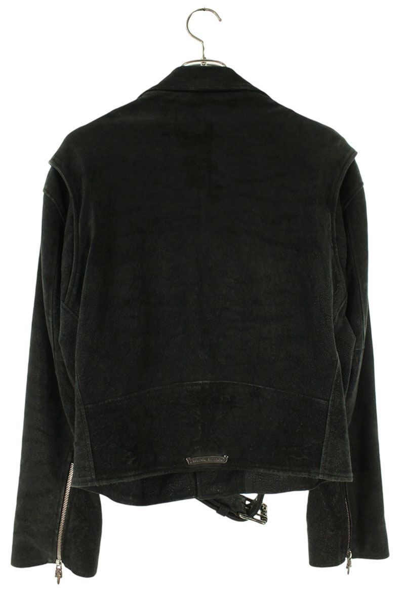 Chrome Hearts JJ DEAN Destroy Leather Jacket Multi Size S
