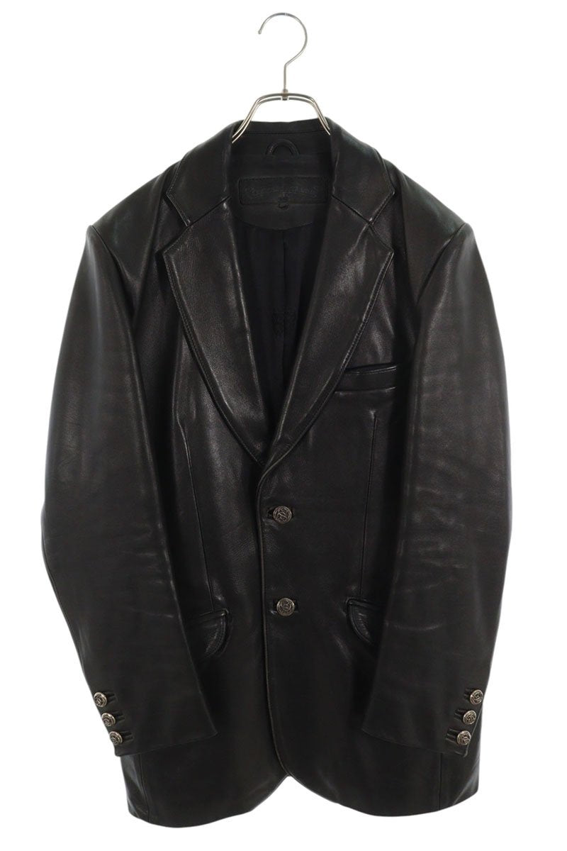 Chrome Hearts 2B Leather Tailored Jacket Multi Size M