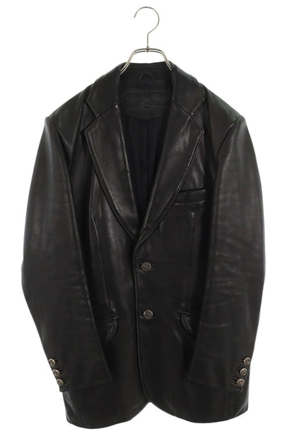 Chrome Hearts 2B Leather Tailored Jacket Multi Size M