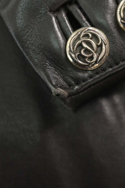 Chrome Hearts 2B Leather Tailored Jacket Multi Size M