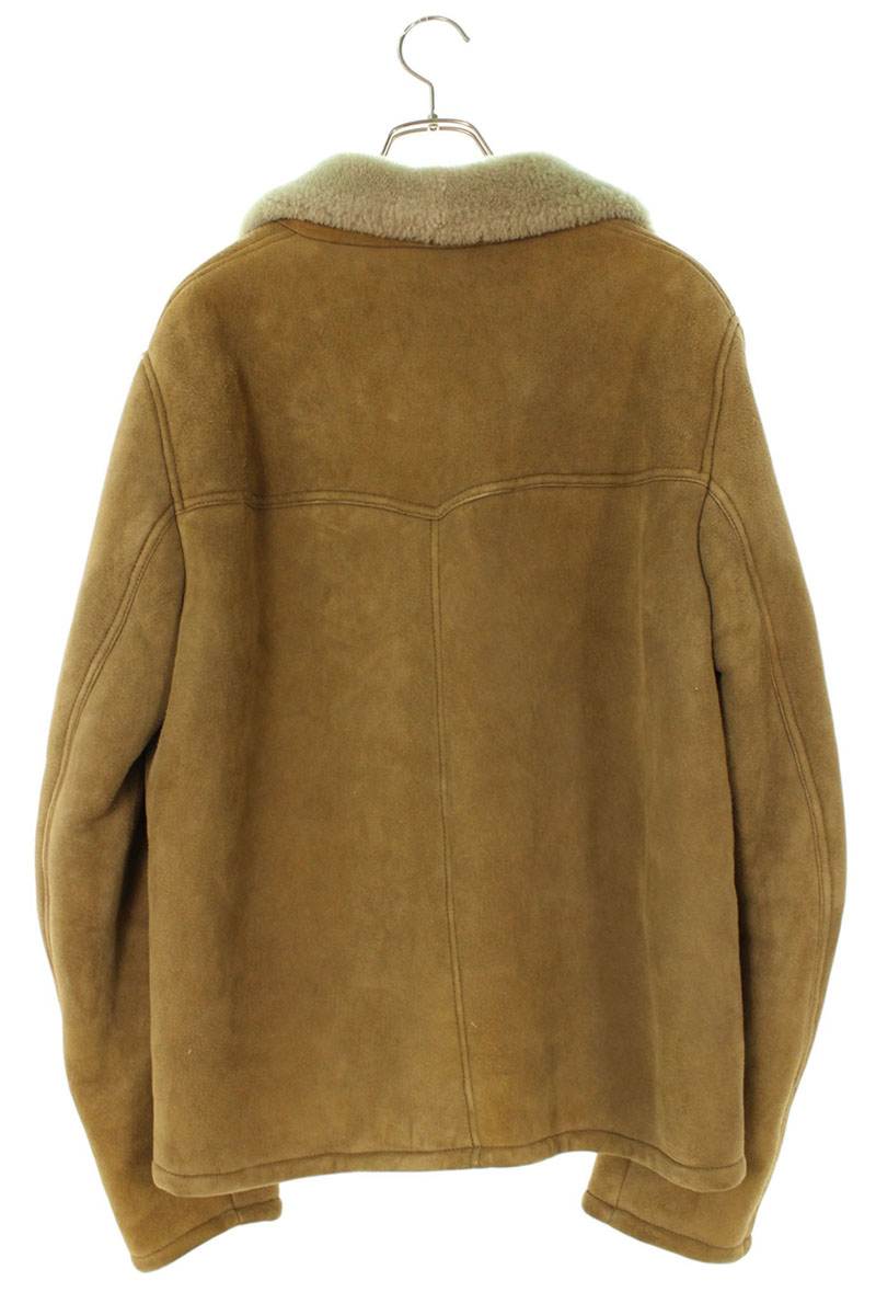 SAINT LAURENT PARIS 16AW Shearling Leather Jacket Size XXL