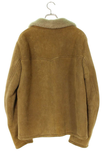 SAINT LAURENT PARIS 16AW Shearling Leather Jacket Size XXL
