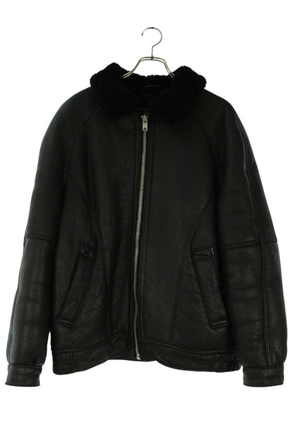 SUPREME 16AW Schott Shearling Bomber Jacket Black Size M