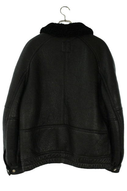 SUPREME 16AW Schott Shearling Bomber Jacket Black Size M
