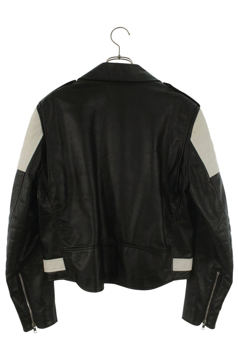 CELINE 19SS Bicolor Cowhide Double Riders Leather Size L