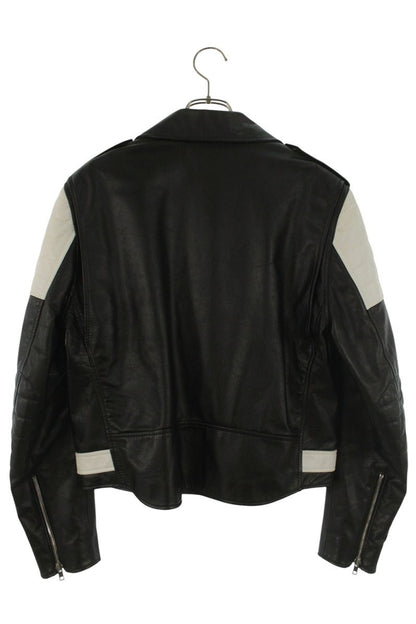 CELINE 19SS Bicolor Cowhide Double Riders Leather Size L