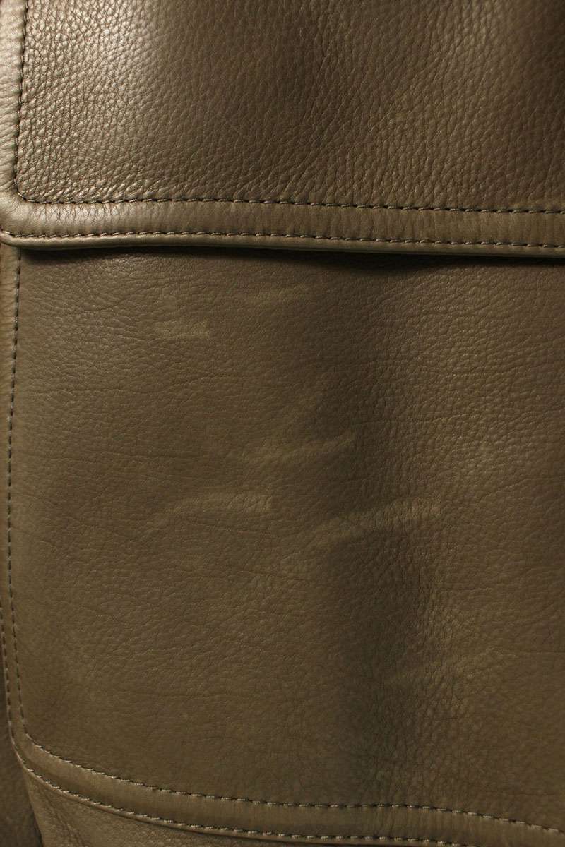 LOUISVUITTON 22SS Tiger Patch Leather Bomber Brown Size M