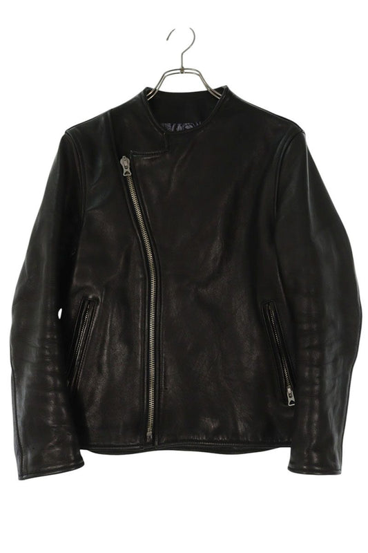 BRU NA BOINNE Black Horsehide Aran Leather Jacket Size XS