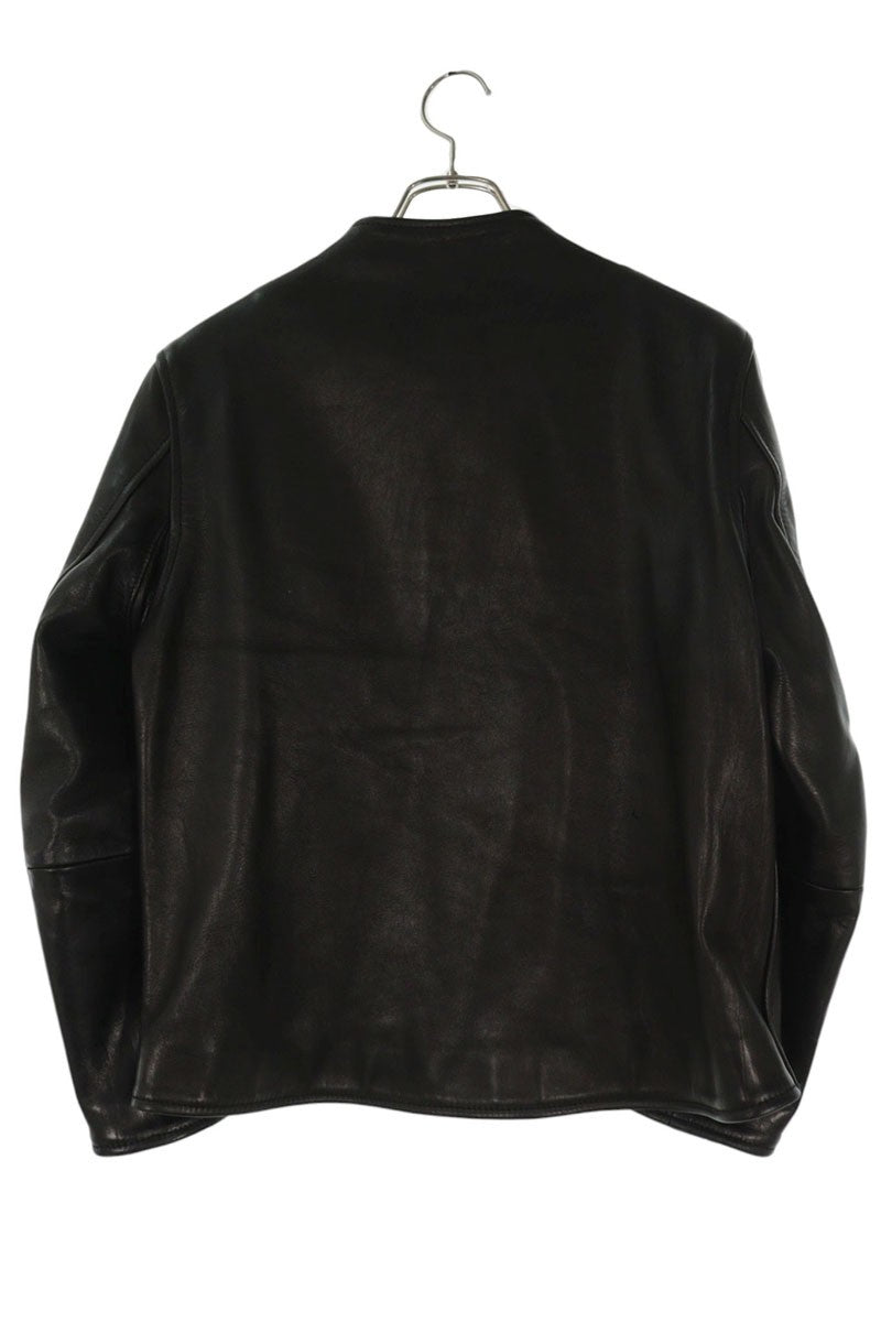 BRU NA BOINNE Black Horsehide Aran Leather Jacket Size XS
