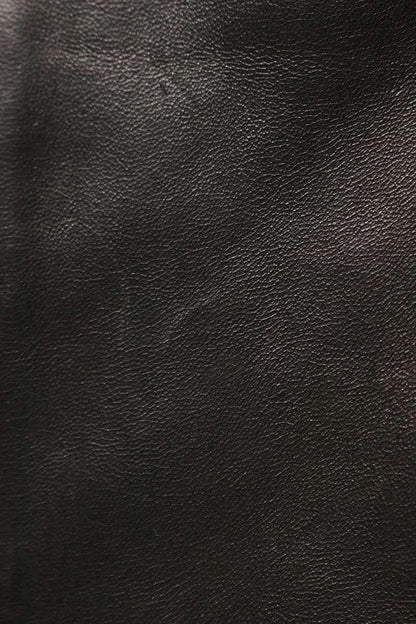 BRU NA BOINNE Black Horsehide Aran Leather Jacket Size XS