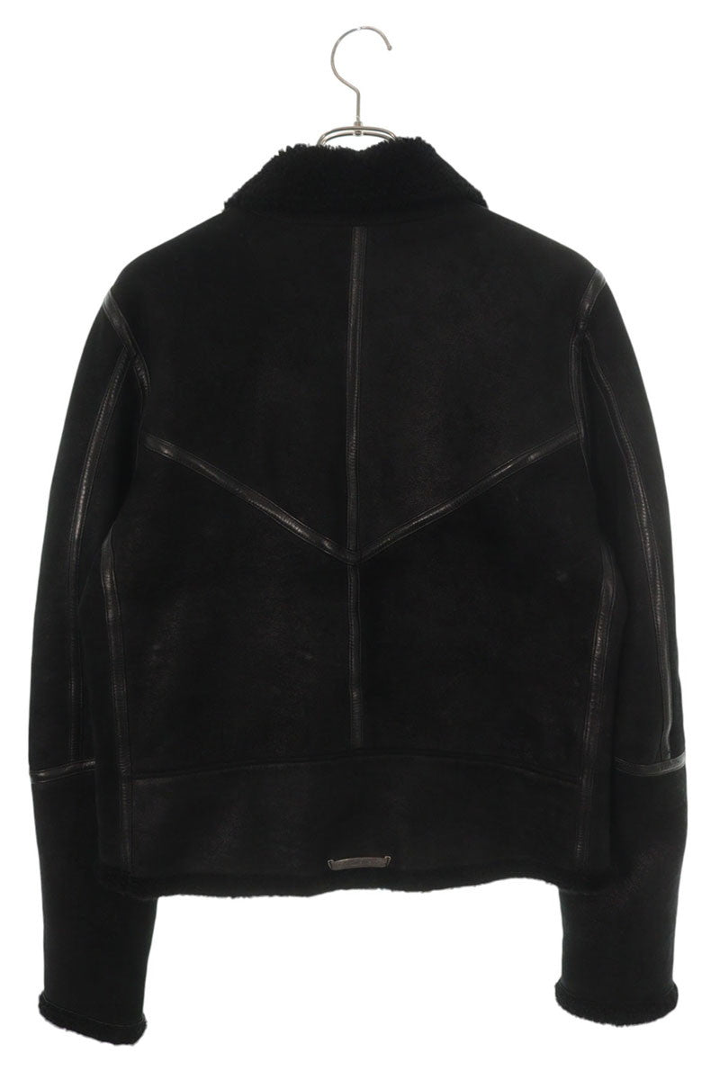Chrome Hearts KODIAK BEAR Shearling Jacket Black Size S