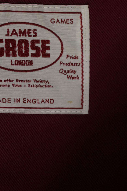 JAMES GROSE Bicolor Cowhide Double Riders Jacket Size 38