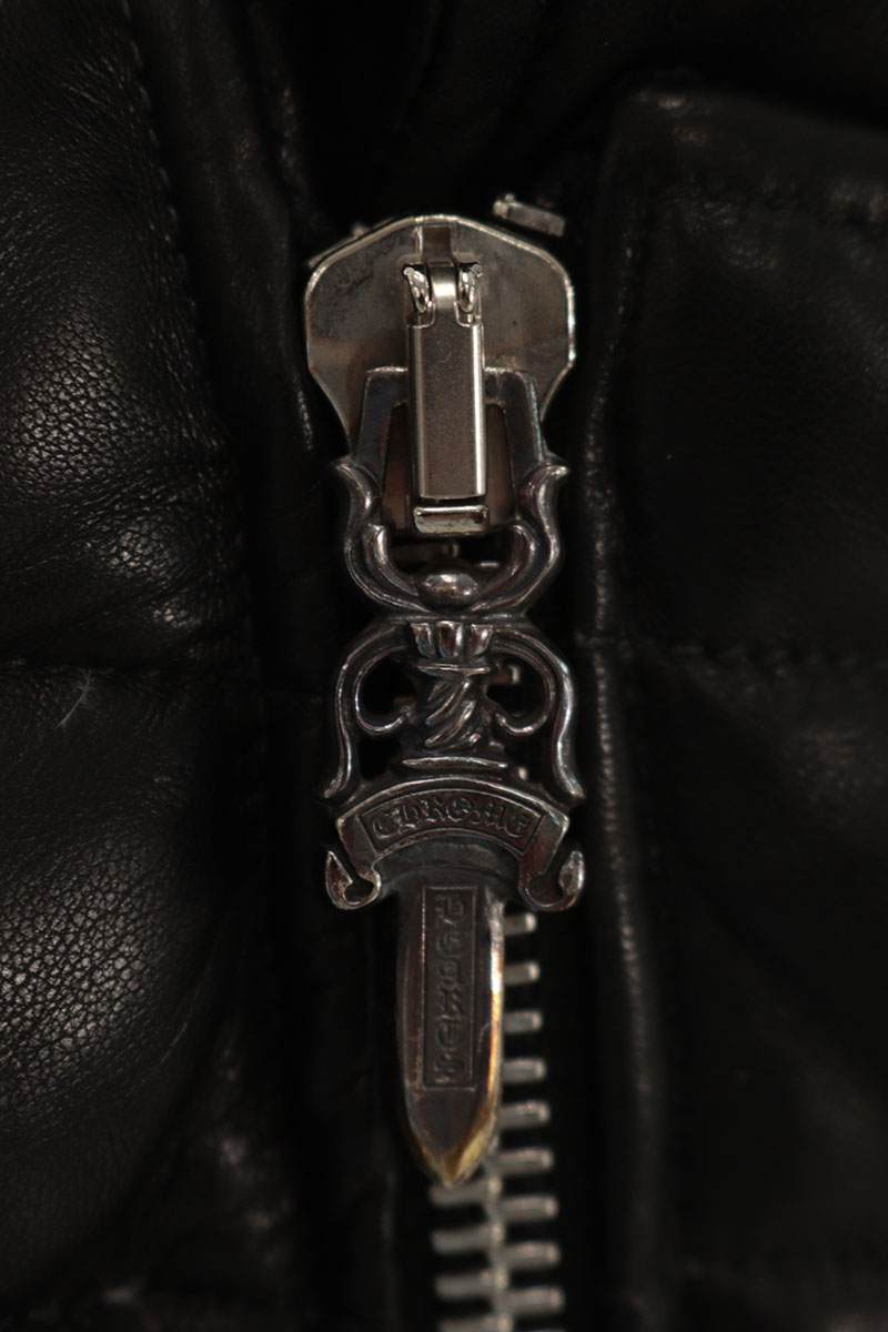 Chrome Hearts Quilted Down Riders Jacket Multi Size S