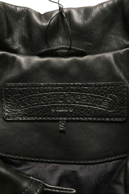 Chrome Hearts WHIPLASH Horsehide Jacket Blk/Sil Size S
