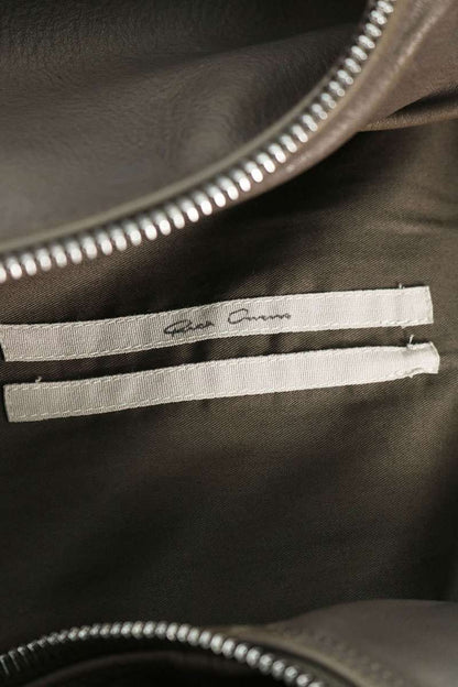Rick Owens BLIXA DRACUCOLLAR Leather Jacket Size 48