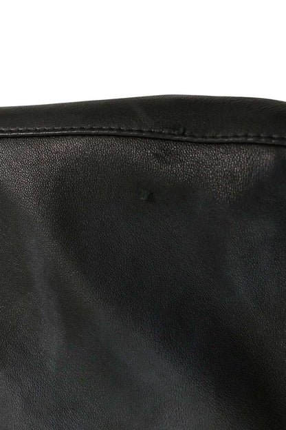 Maison Margiela 5-Zip Leather Jacket Black Size 50