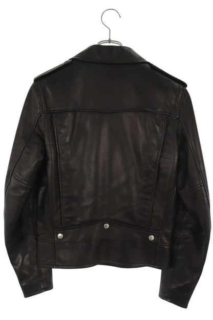 SAINT LAURENT PARIS L01 Classic Moto Jacket Black Size 44