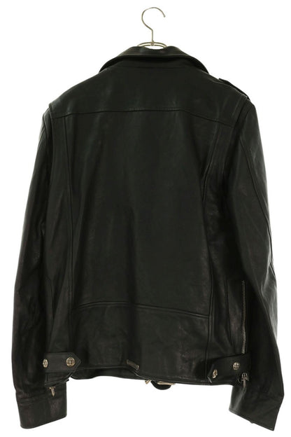 Chrome Hearts Sluff Dagger Zip Leather Jacket Size L