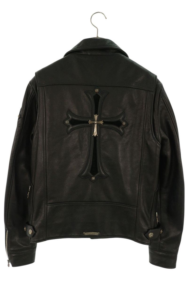 Chrome Hearts Sluff CH Cross Goat Leather Jacket Size M