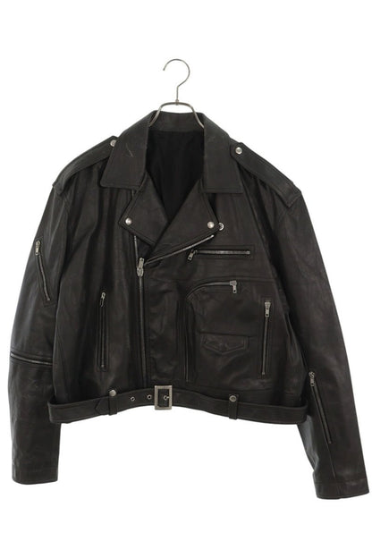 Rick Owens 25SS Cropped Jumbo Bauhaus Jacket Black Size ONE