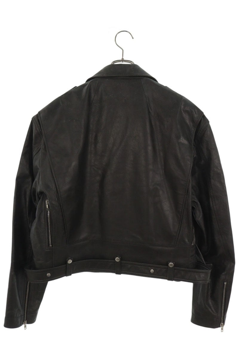 Rick Owens 25SS Cropped Jumbo Bauhaus Jacket Black Size ONE