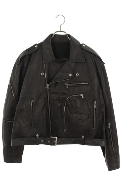 Rick Owens 25SS Cropped Jumbo Bauhaus Jacket Black Size ONE