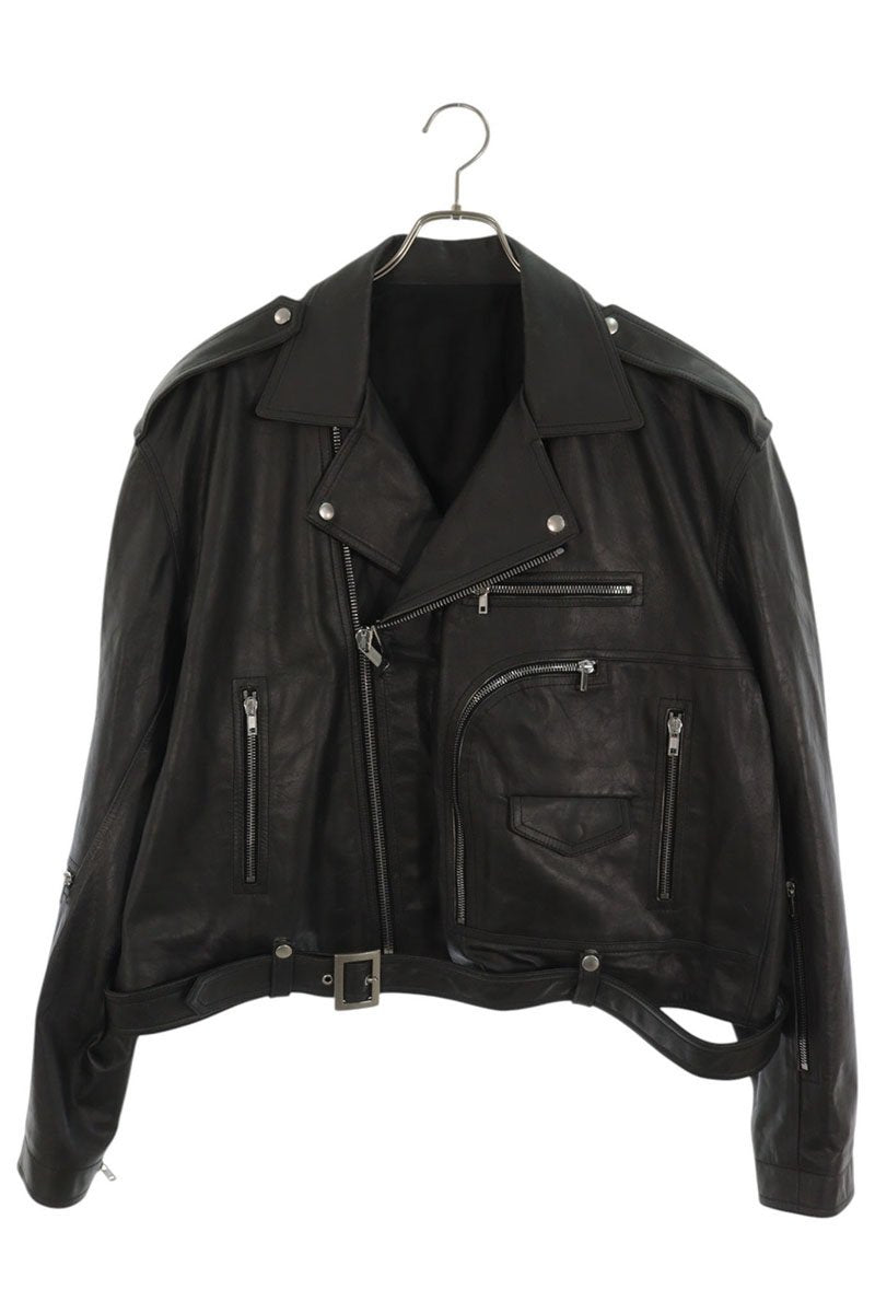 Rick Owens 25SS Cropped Jumbo Stooges Jacket Black Size ONE