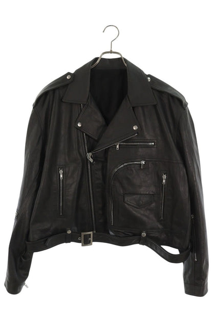 Rick Owens 25SS Cropped Jumbo Stooges Jacket Black Size ONE