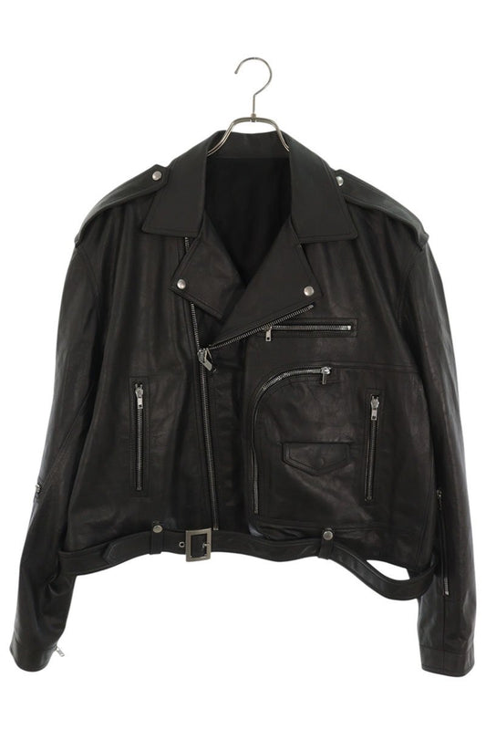 Rick Owens 25SS Cropped Jumbo Stooges Jacket Black Size ONE
