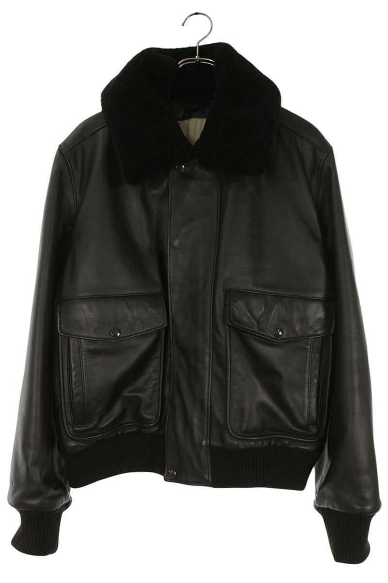 LEMAIRE 25AW Boa Collar A2 Flight Leather Jacket Size M