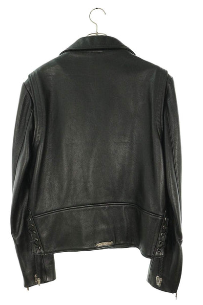 Chrome Hearts JJ DEAN HERMES Dagger Leather Jacket Size M