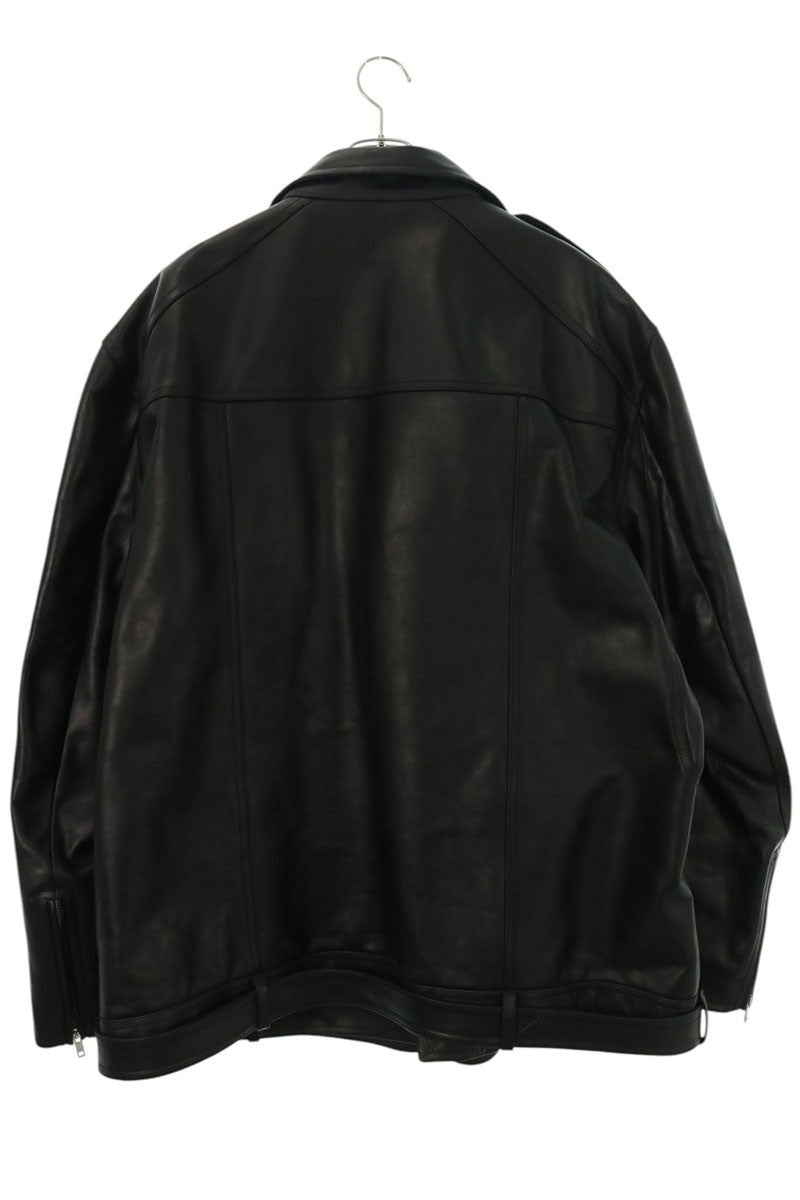 Rick Owens 24SS Jumbo Luke Stooges Leather Jacket Size ONE