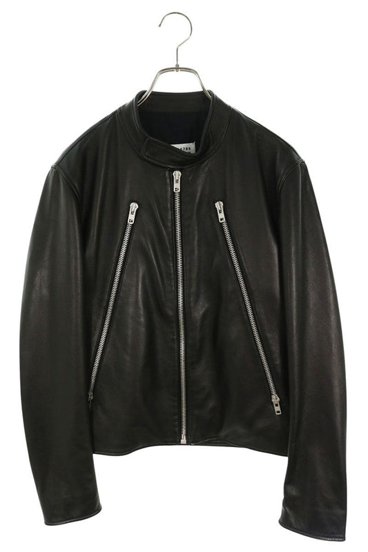 Maison Margiela 26AW "5-Zip" Leather Jacket Size 48