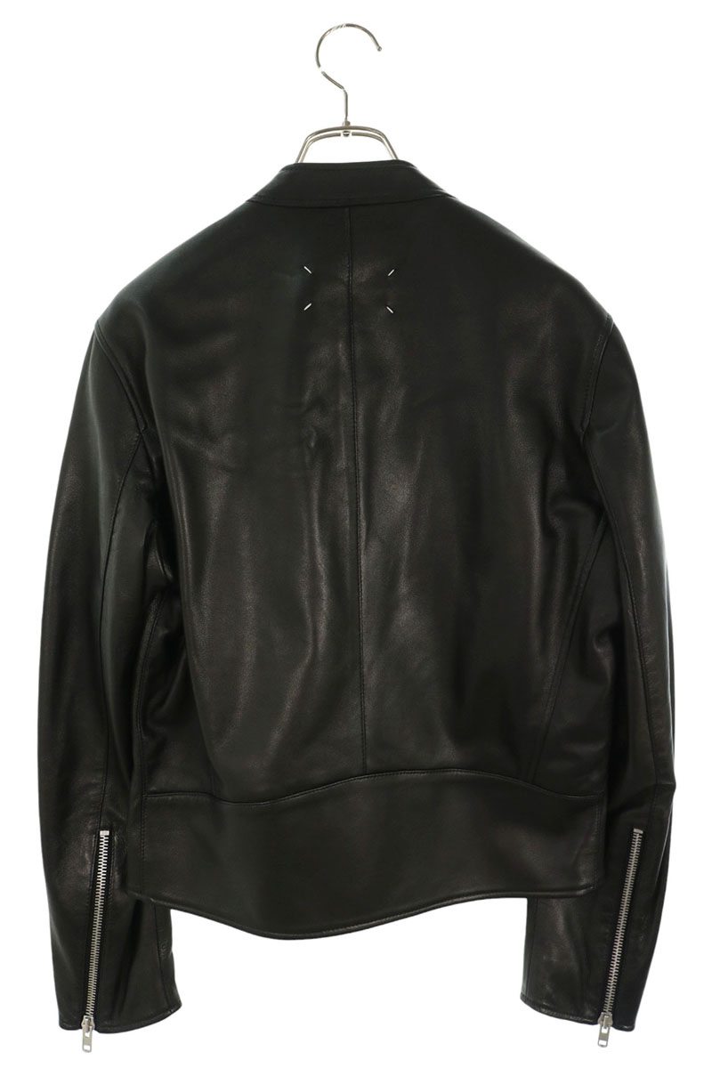 Maison Margiela 26AW "5-Zip" Leather Jacket Size 48