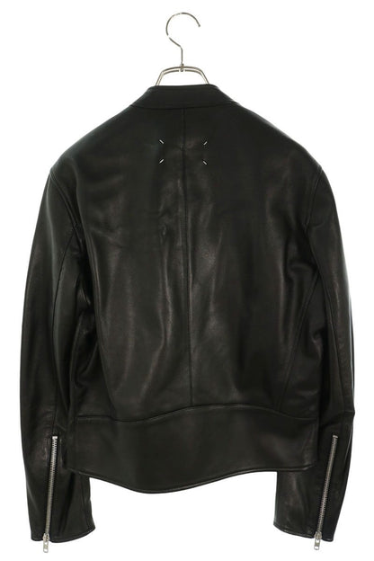 Maison Margiela 26AW "5-Zip" Leather Jacket Size 48