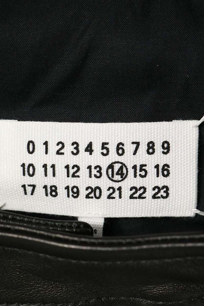 Maison Margiela 26AW "5-Zip" Leather Jacket Size 48