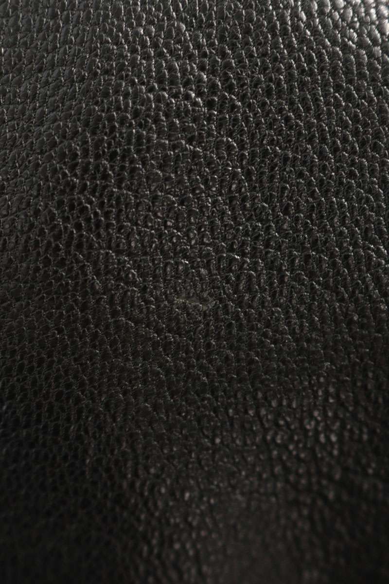 Maison Margiela Black Goatskin Leather Jacket Size 54