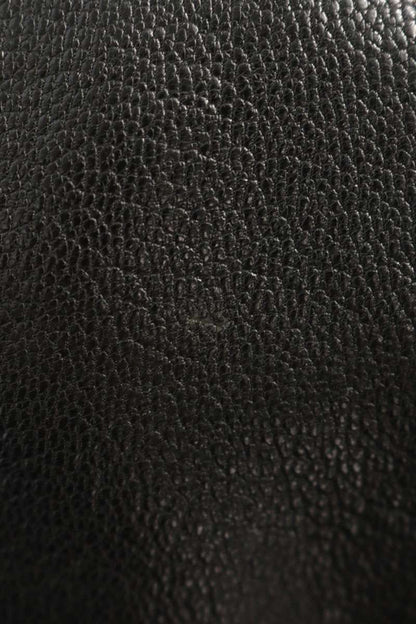 Maison Margiela Black Goatskin Leather Jacket Size 54