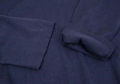 ISSEY MIYAKE Mesh Bicolor Knit Blue Size 3