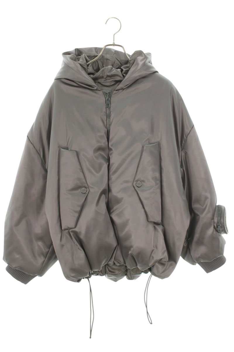 LOUISVUITTON 23AW LV Embroidered Oversize Bomber Gray Size M