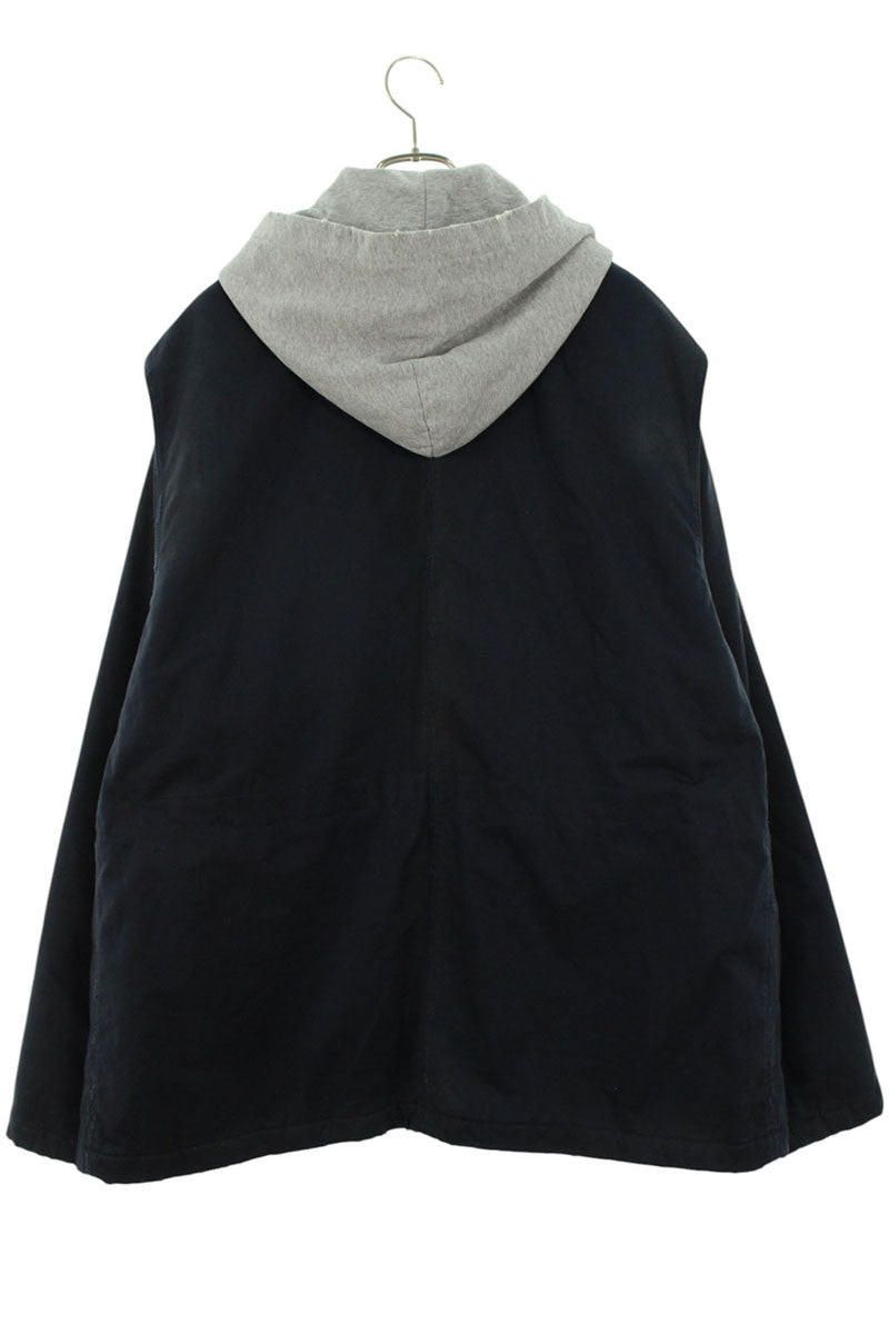 Balenciaga 23AW DOUBLEB Hoodie Blue x Gray Size 3